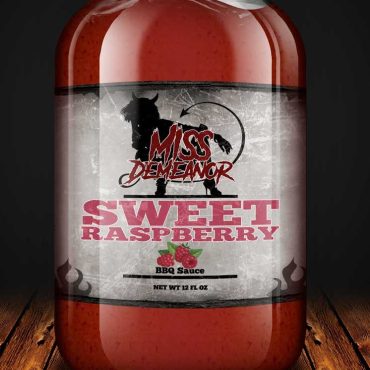 Miss Demeanor – Sweet Raspberry BBQ Sauce (16oz) – No Heat, Texas Made